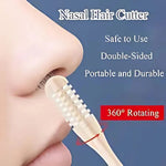 Compact Nose Trimmer with 360° Rotating Head – Precise Grooming for Men and Women