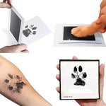 Paw print set for dogs and cats without chemicals