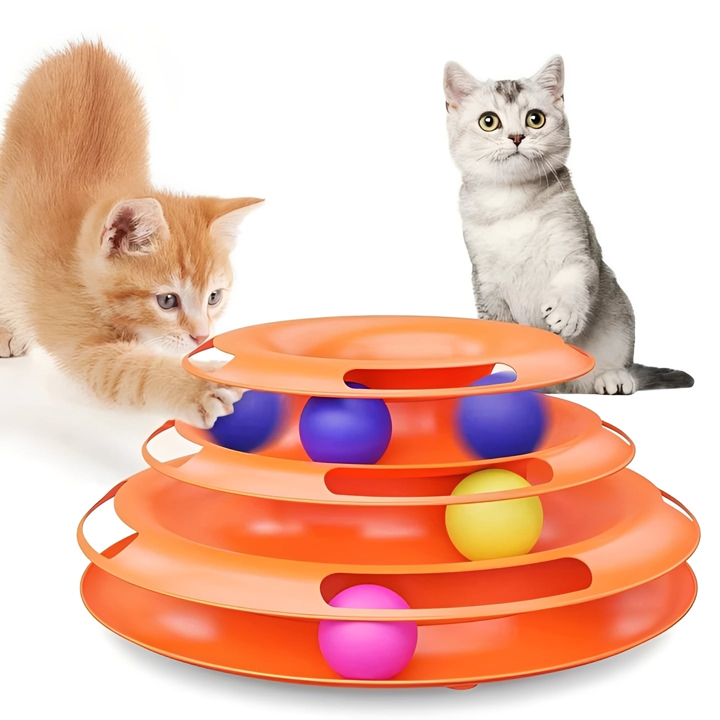 Katzen-Spielzeug-Turm für Aktive Unterhaltung