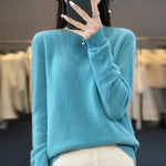 Wolliger Pullover für Herbst und Winter