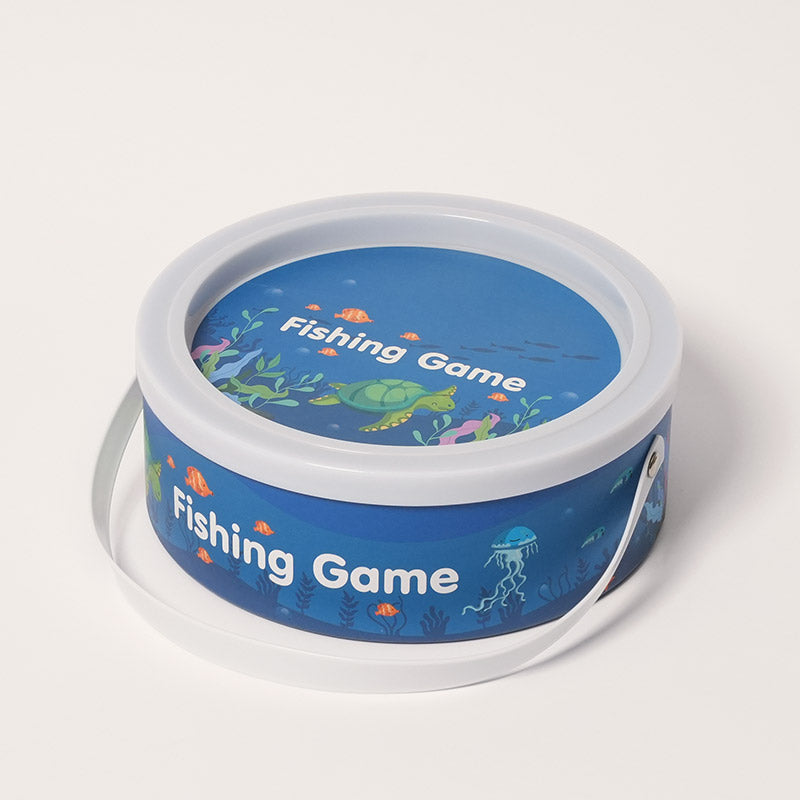 Wooden Magnetic Fishing Toy – 35 Colorful Fish