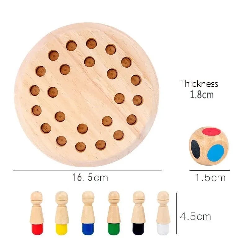 Creative Memory Training for Children Ages 3+ | Wooden Toy