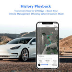 Intelligenter GPS-Fahrzeugtracker mit IoT-SIM und Geofencing