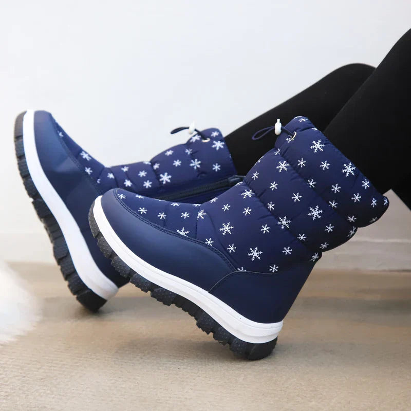 Snow boots for women and girls – Non-slip, warm, and waterproof