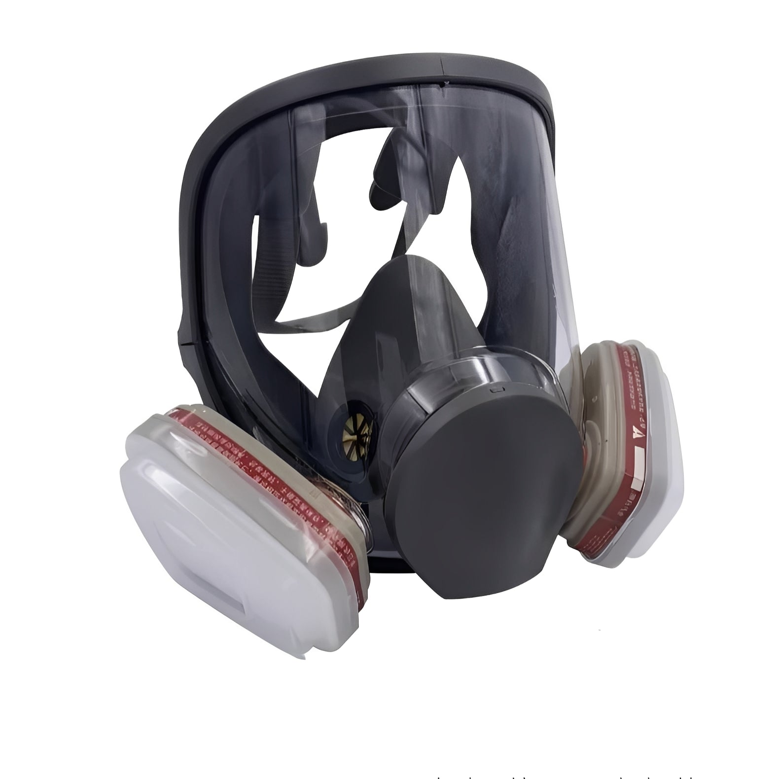 Vielseitige Vollgesichtsmaske mit Antibeschlag-Glas und Silikon-Dichtung