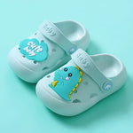 Children's slippers with a breathable design