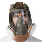 Vielseitige Vollgesichtsmaske mit Antibeschlag-Linse und Silikon-Dichtung