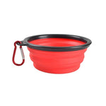 Faltbare Silikon-Futterschüssel für Hunde und Katzen
