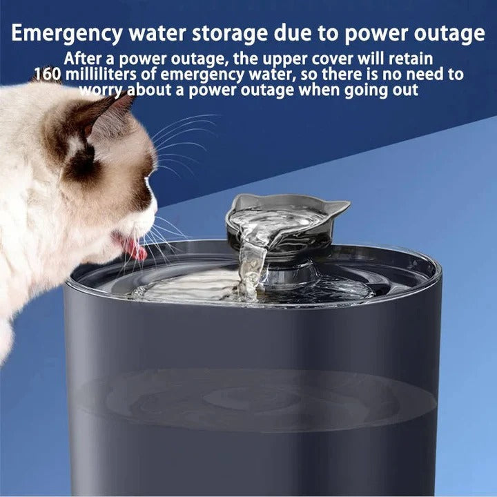 Smart Cat Water Fountain with Filter System