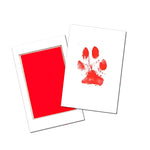 Paw print set for dogs and cats without chemicals