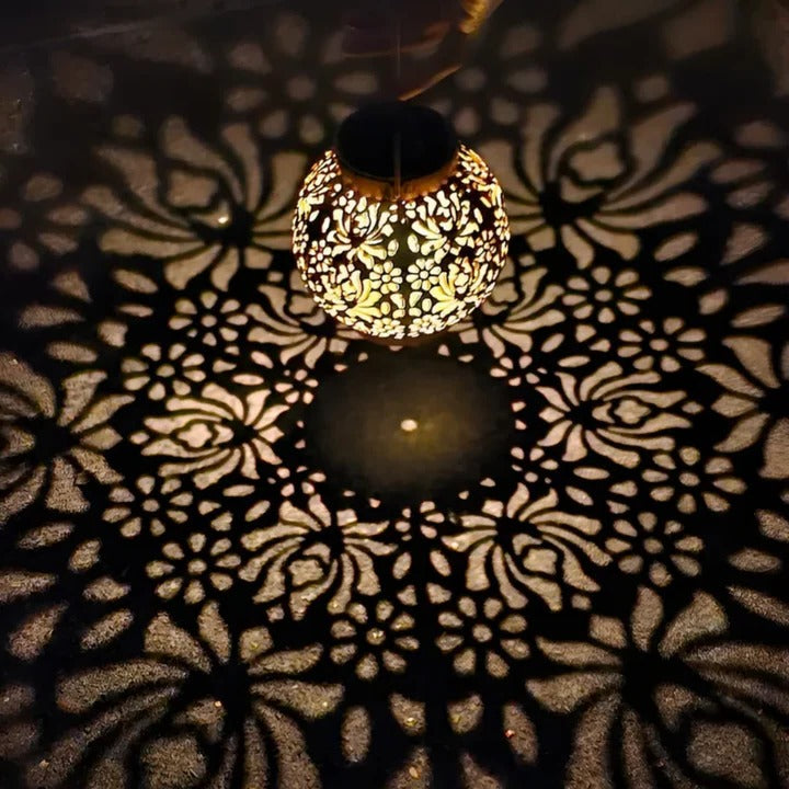 Weatherproof LED Solar Hanging Light