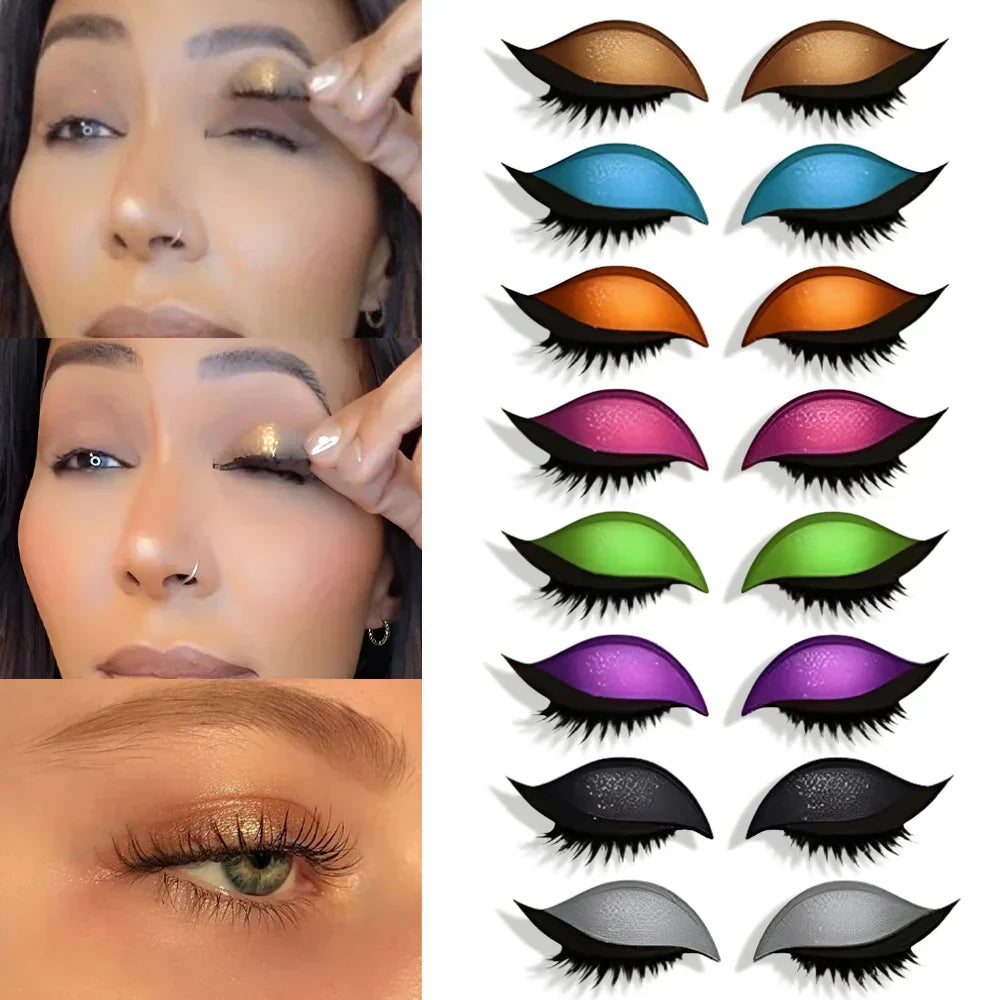 Schnelle Augen-Make-up Sticker | Sofortiger Glamour für Jeden Tag | Wiederverwendbar und Wasserfest