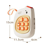 Interactive Learning Toy Phone for Kids - Montessori Toy with Music and Sounds