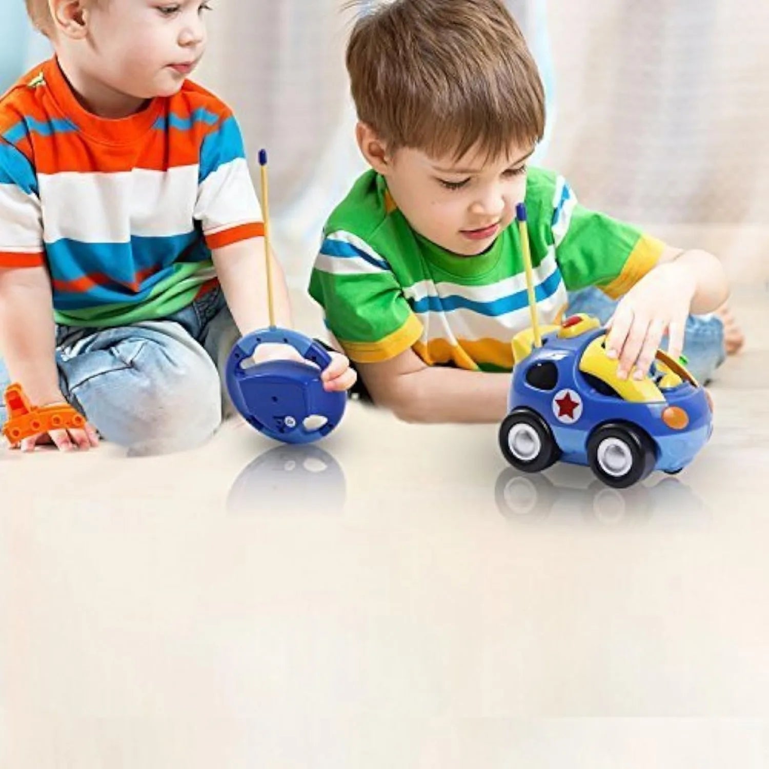 Remote-Controlled Police Toy Car – Fun for Kids
