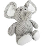 Robust Plush Dog Toy with Squeaker and Crinkle Effect