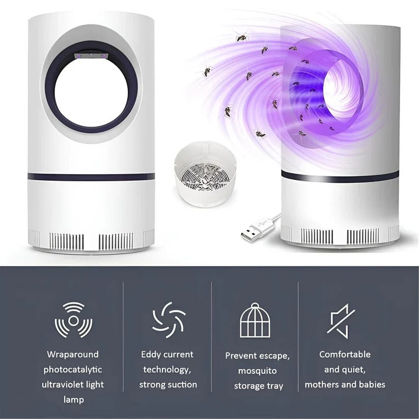 Ultrasonic Insect Trap with UV Technology for Indoor and Outdoor Use