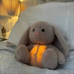 Kuscheltier-Hase mit beruhigender Atembewegung