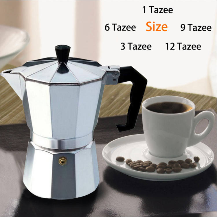 Italian Espresso Magic: 12-Cup Stovetop Moka Pot