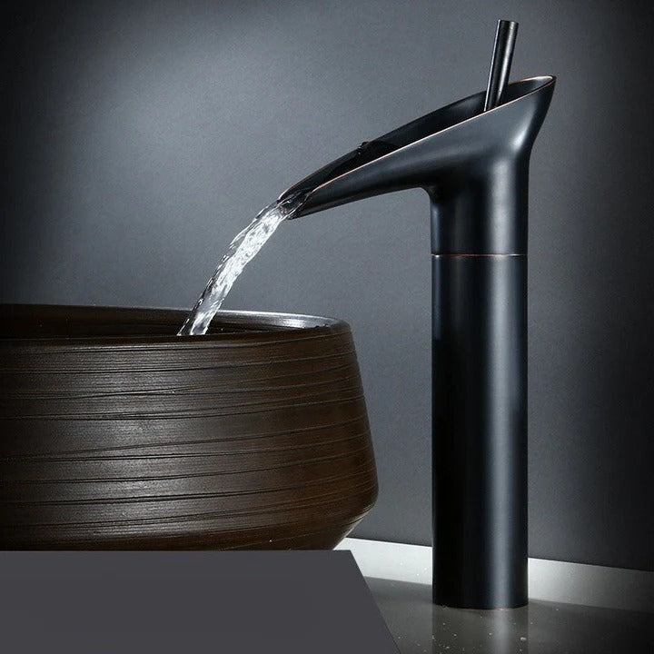 Antique Style Waterfall Bathroom Faucet
