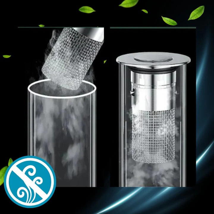 Odor-Insulating Pop-Up Sink Stopper