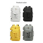 Travel backpack with laptop compartment and versatile design