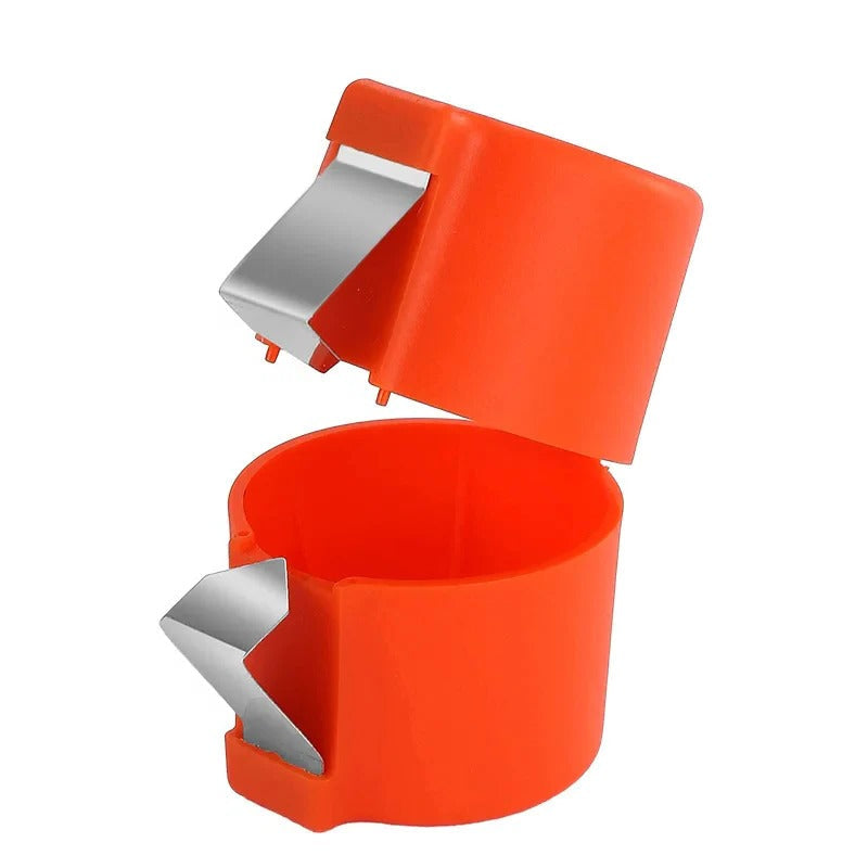 Egg cracker for effortless and clean breaking