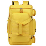 Travel backpack with laptop compartment and versatile design