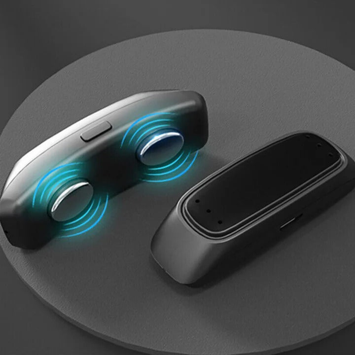 Rechargeable Chin Strap for Snore Reduction with Gentle Pulse Control