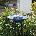 Solarbetriebene Wasserfontäne für Ihren Garten