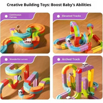 Magnetic Marble Run with Levitation Technology for Creative Building Projects