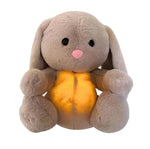 Kuscheltier-Hase mit beruhigender Atembewegung