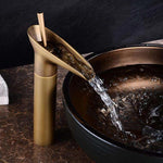 Antique Style Waterfall Bathroom Faucet