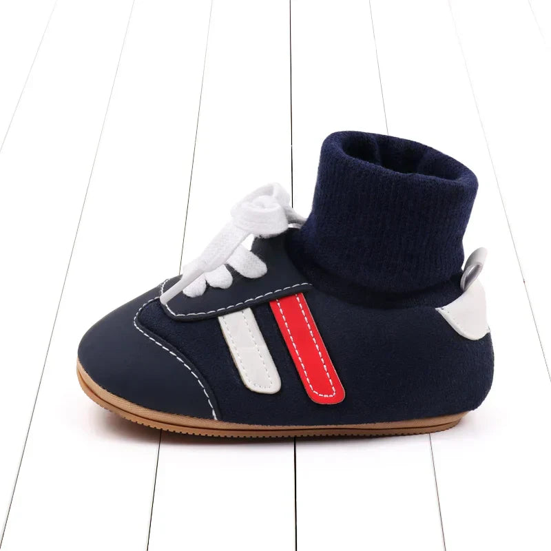 Warm Baby Sneakers with Soft Soles – Non-slip Children's Shoes