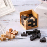 Kreativitätsförderndes 3D Holzpuzzle – DenkSpiel