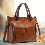 Stilvolle Ledertasche im Minimalistischen Design