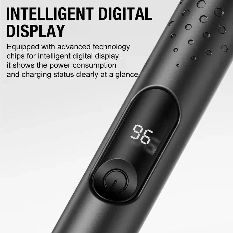 Compact Nose and Ear Hair Trimmer with USB Charging