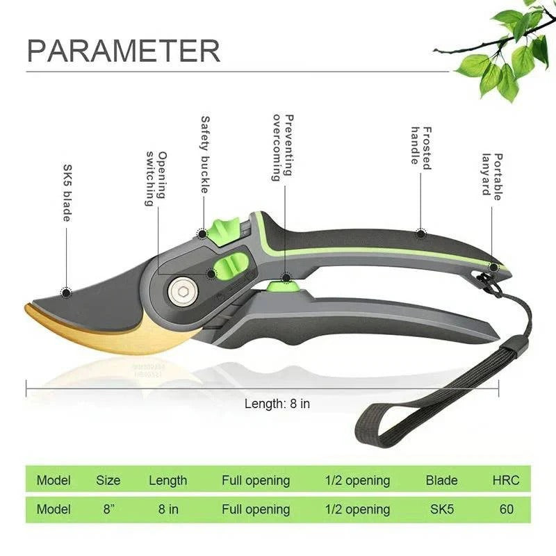 Ergonomische Gartenschneider mit Effizientem Hebelsystem
