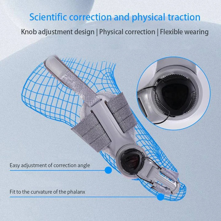 Adjustable toe spacer for optimal foot alignment