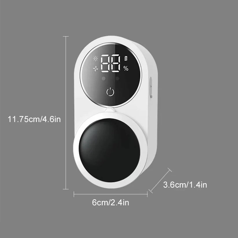 UV Toothbrush Holder with Contactless Sensor and Wall Mount