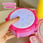Musical Toy for Kids - Electronic Drum Set with Light and Sound