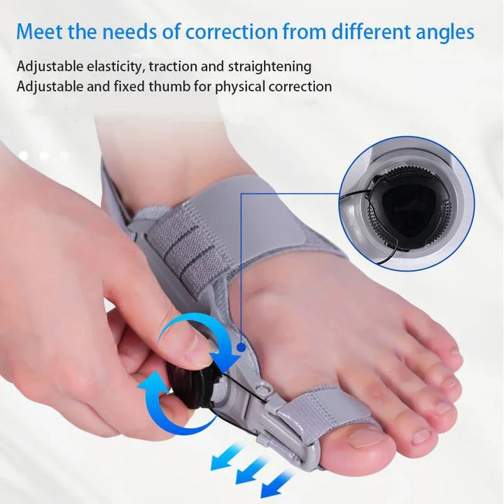 Adjustable toe spacer for optimal foot alignment