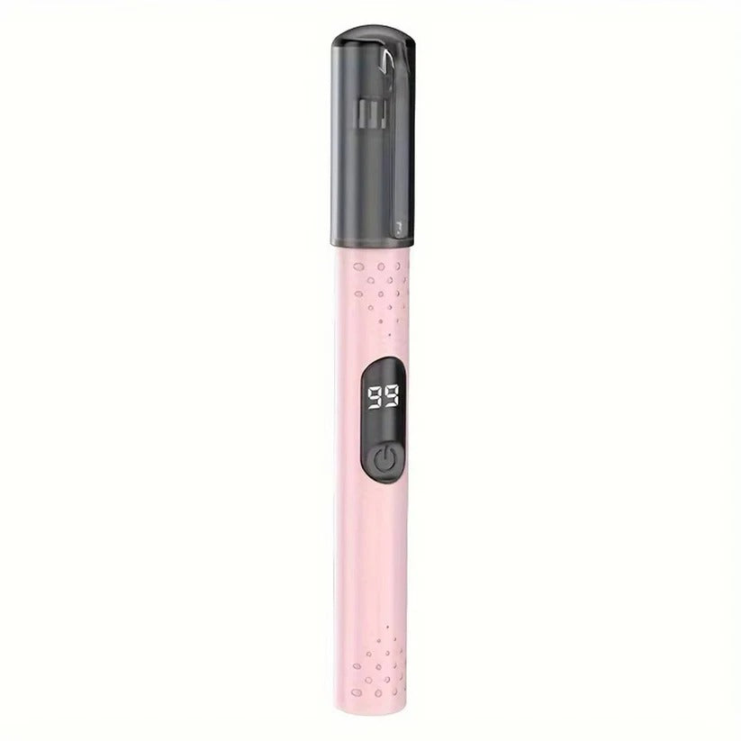 Compact Nose and Ear Hair Trimmer with USB Charging