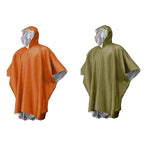 Reversible Rain Poncho for Outdoor Activities, Set of 2