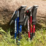 Verstellbarer Wanderstock aus leichtem Aluminium