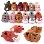 Animal Plush Slippers for Babies and Toddlers – Warm