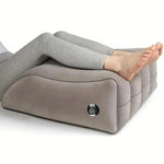 Aufblasbares Beinpillow mit Höhenverstellung und Stauraum