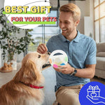 Robustes Hundespielzeug in Ballform mit Flaschen-Design für starke Kauer