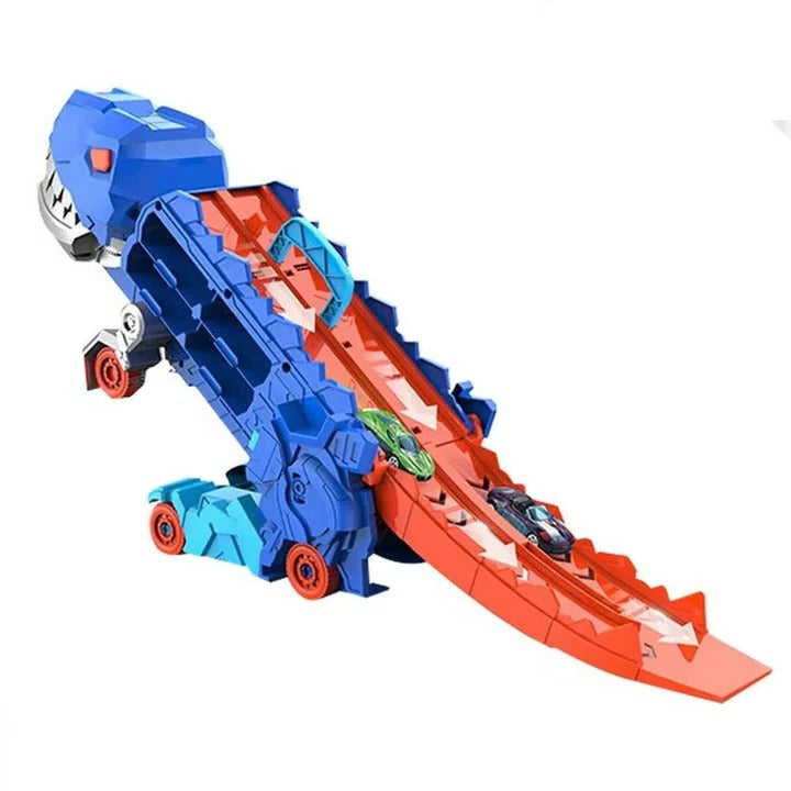 Dinosaurier-Lkw für Kinder mit Rückziehmotor