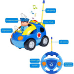 Remote-Controlled Police Toy Car – Fun for Kids