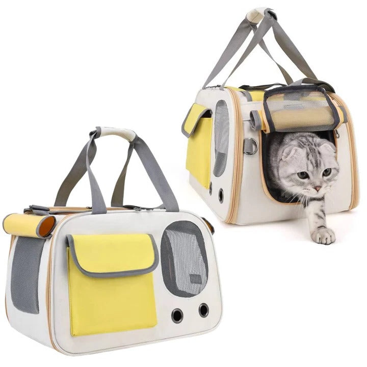 Pet Carrier for Cats and Small Dogs - Comfortable Travel